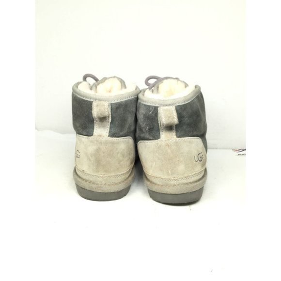 UGG Neumel II Kid\'s Lace-up Winter Boots Grey Size 4